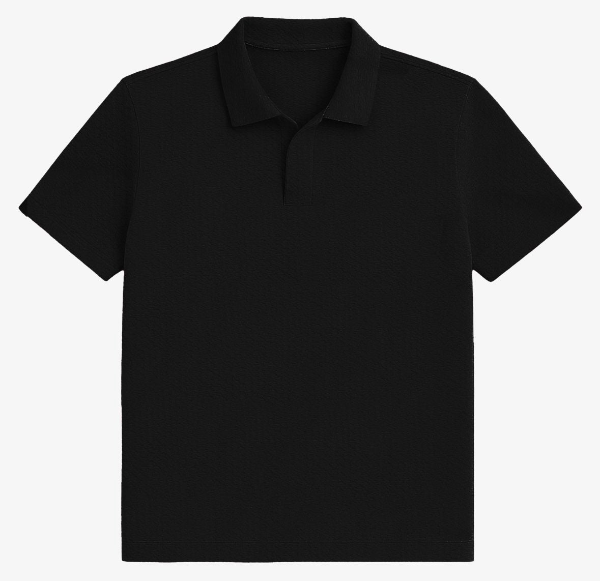 BLACK POLO SHIRT SET