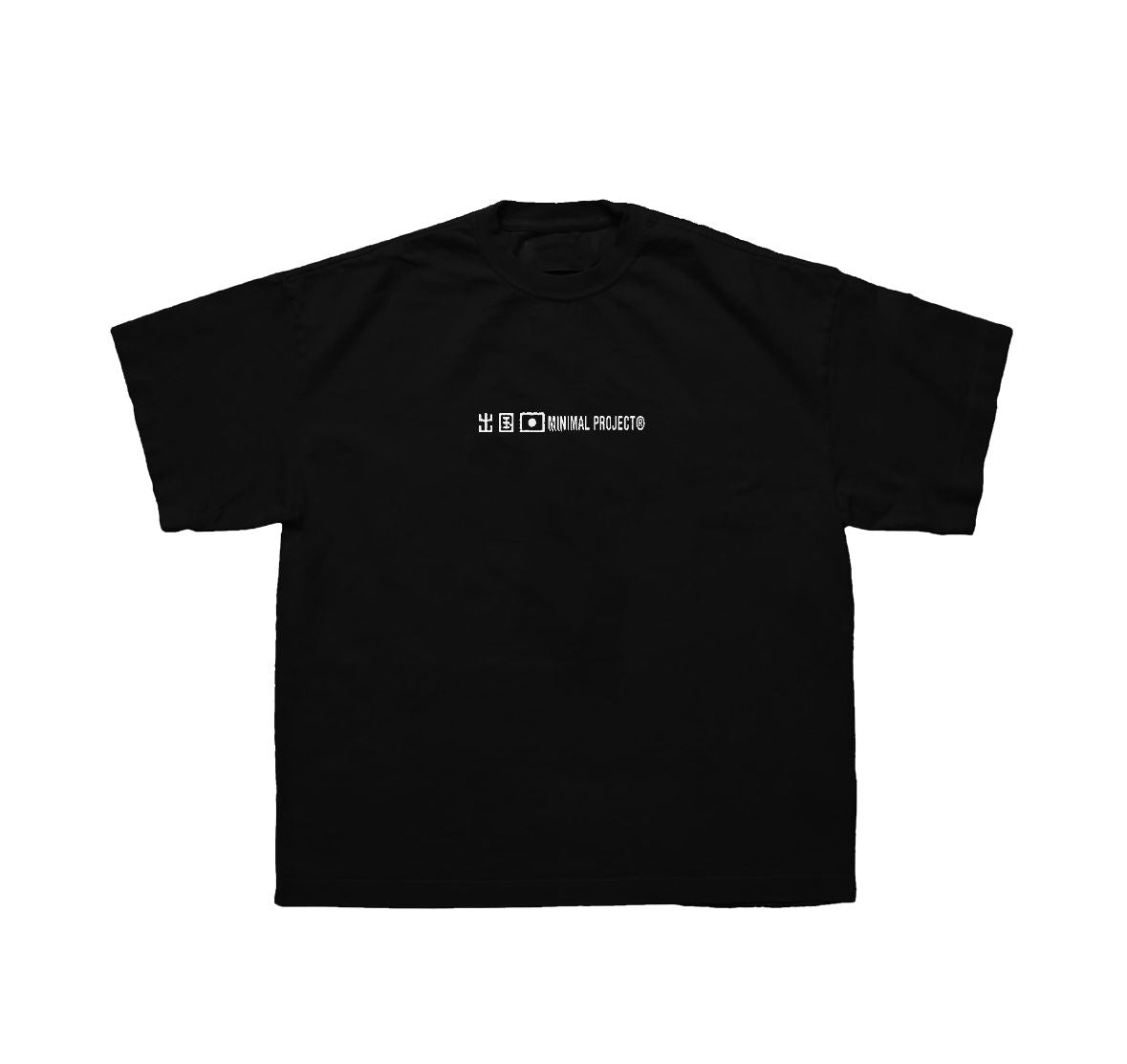 BLACK MAP TEE