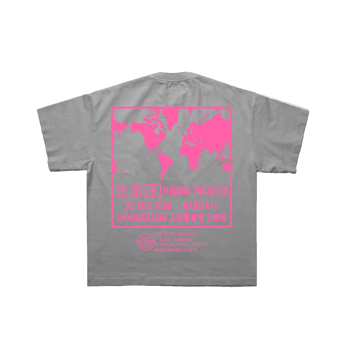 SILVER MAP TEE