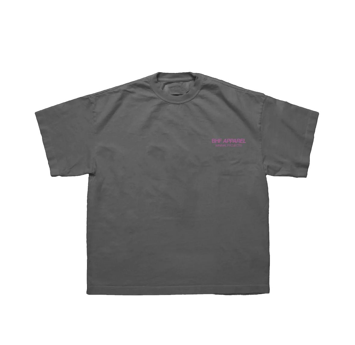 DARK GREY MINIMAL TEE