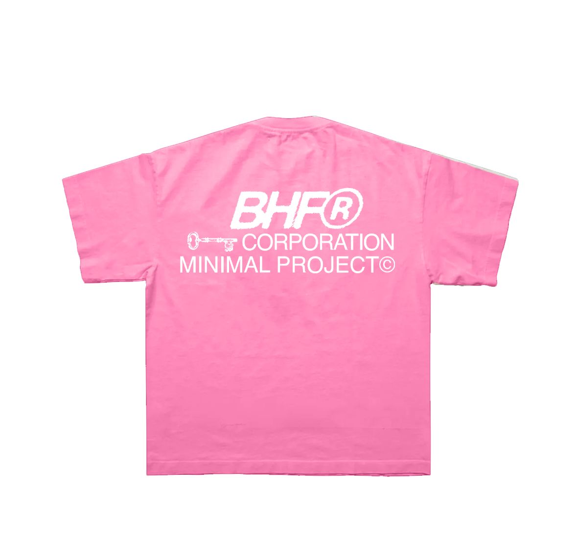 PINK  MINIMAL TEE